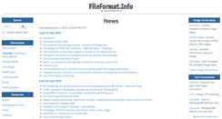 Desktop Screenshot of fileformat.info